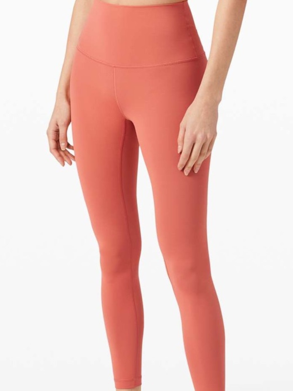 Lululemon Wunder Under Super High-Rise Tight *Full-On Luxtreme 25" Rustic Coral - Picture 3 of 11